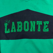 J- Vintage Nascar Bobby Labonte Embroidered Text Crewneck - L