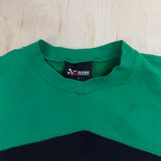 J- Vintage Nascar Bobby Labonte Embroidered Text Crewneck - L