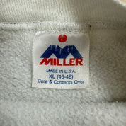 J- Vintage '86 Palm Spring Beach Club Car Graphic Made In USA Crewneck - XL