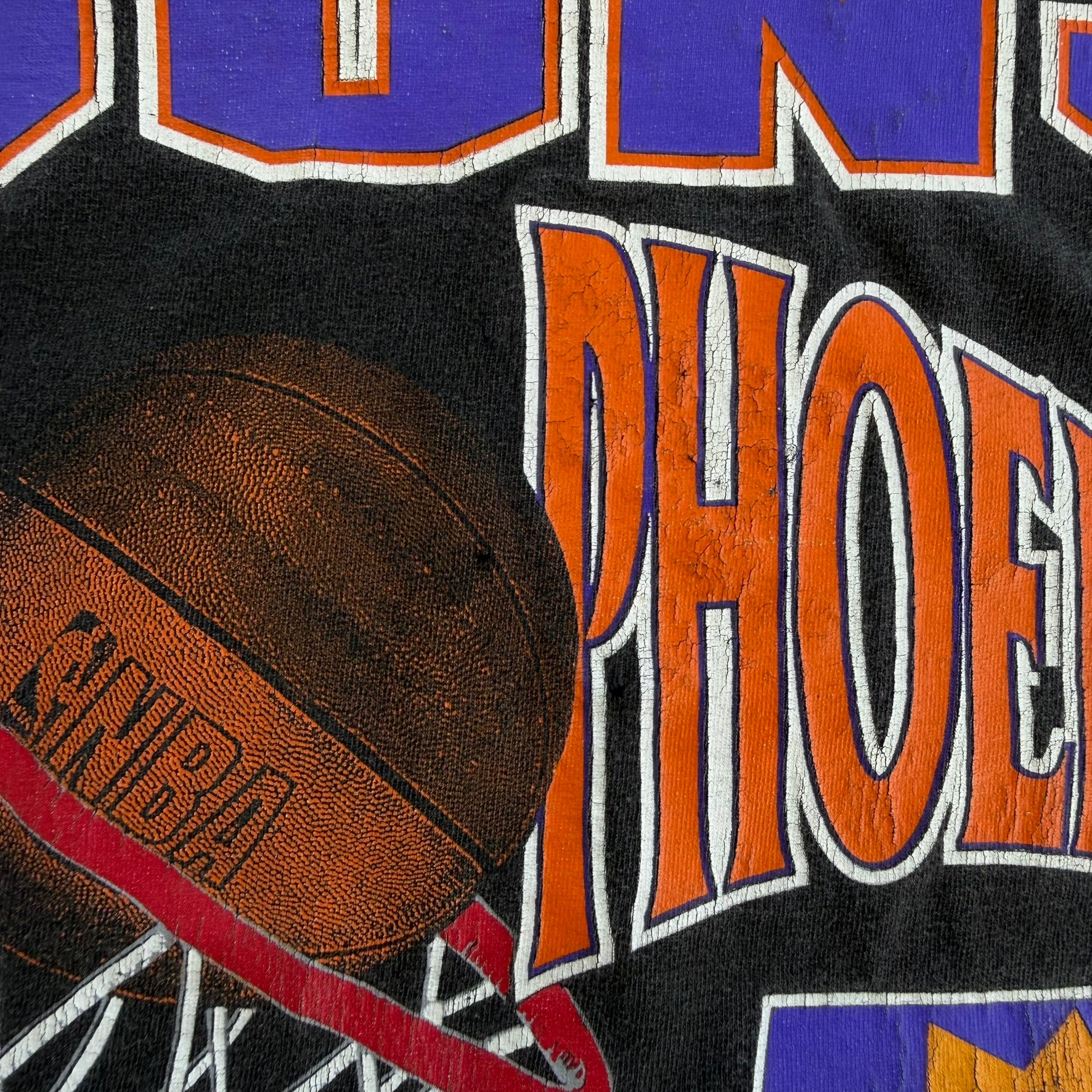 J- Vintage 90s Phoenix Suns NBA Graphic Tee - M