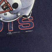 J- Vintage '02 Tom Brady New England Patriots NFL Super Bowl 36 Champs Long Sleeve Tee - XL