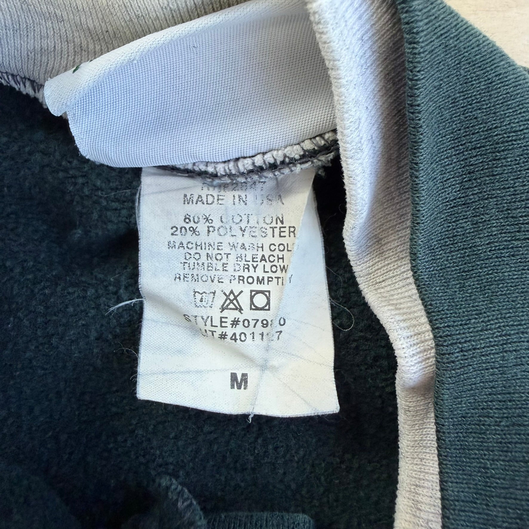 Vintage 90s Art Unlimited Eagles & Waterfall All Over Print Made In USA Henley Crewneck - M