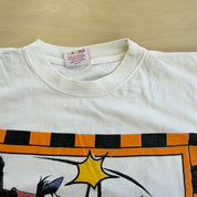 J- Vintage '96 Looney Tunes Characters Volleyball Graphic Tee - XL