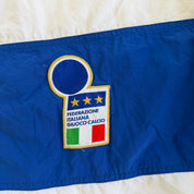 J- Vintage 90s Nike Italy National Football Team Training Lightweight Jacket - XL