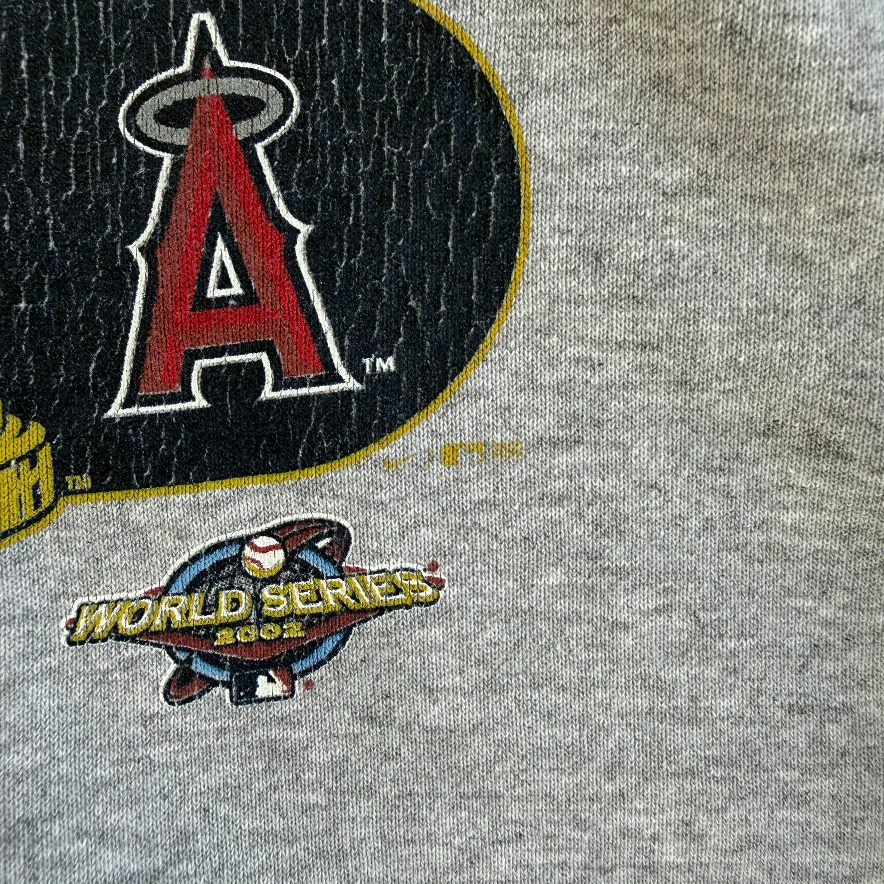 Vintage '02 Nike Team Anaheim Angels MLB World Series Champions Hoodie - XL