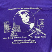 J- Vintage 80s Champion Tag National Radio Astronomy Observatory Made In USA Single Stitch Tee - L (fits M)