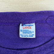 J- Vintage 80s Champion Tag National Radio Astronomy Observatory Made In USA Single Stitch Tee - L (fits M)