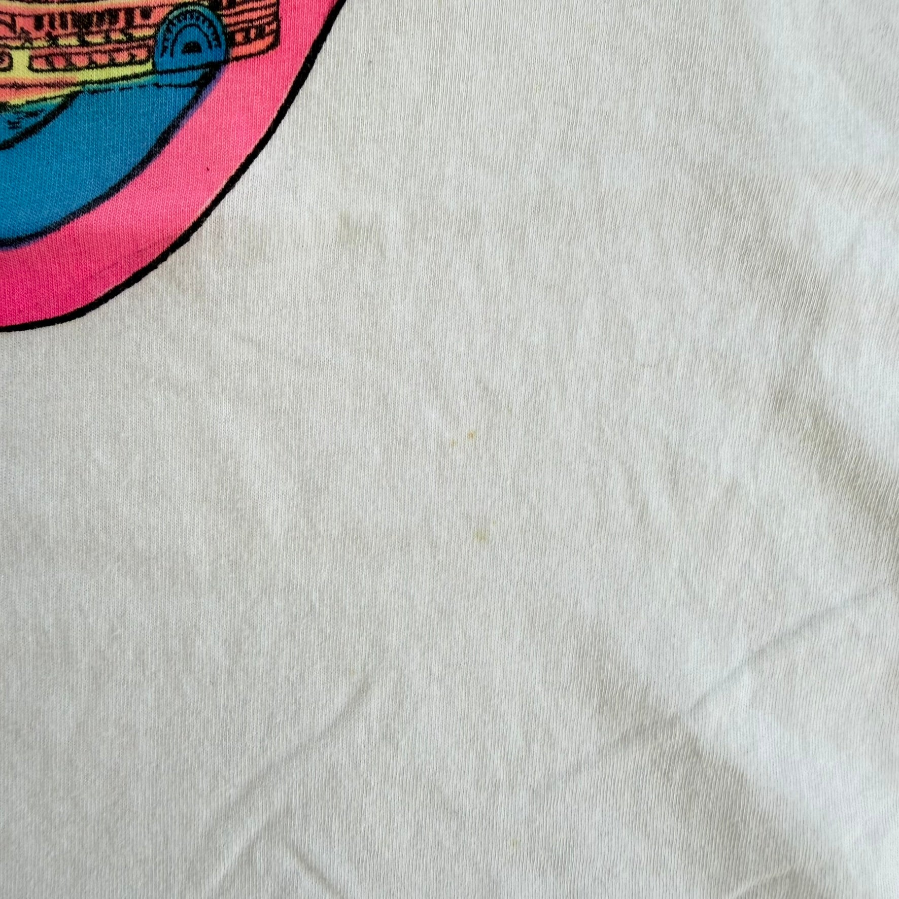J- Vintage 90s New York Big Apple Statue Of Liberty Graphic Made In USA Single Stitch Tee - XL