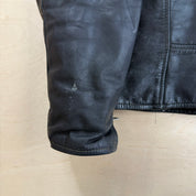 Vintage Sears The Leather Shop Biker Style Zip Up Leather Jacket - 42L (fits XL)
