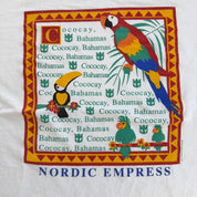 J- Vintage '93 Nordic Empress Cruise Coco cay Bahamas Graphic Single Stitch Tee - 2XL