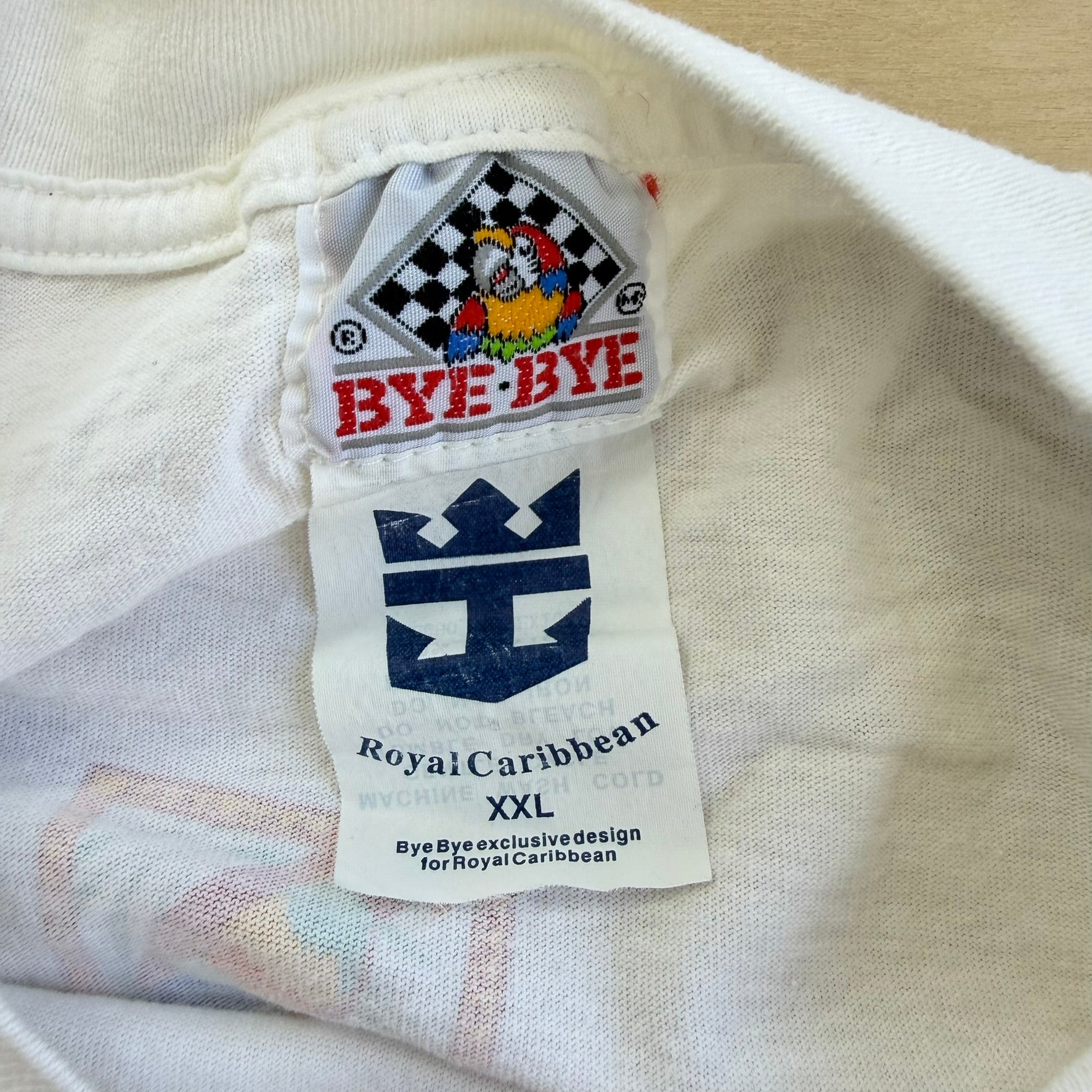 J- Vintage '93 Nordic Empress Cruise Coco cay Bahamas Graphic Single Stitch Tee - 2XL