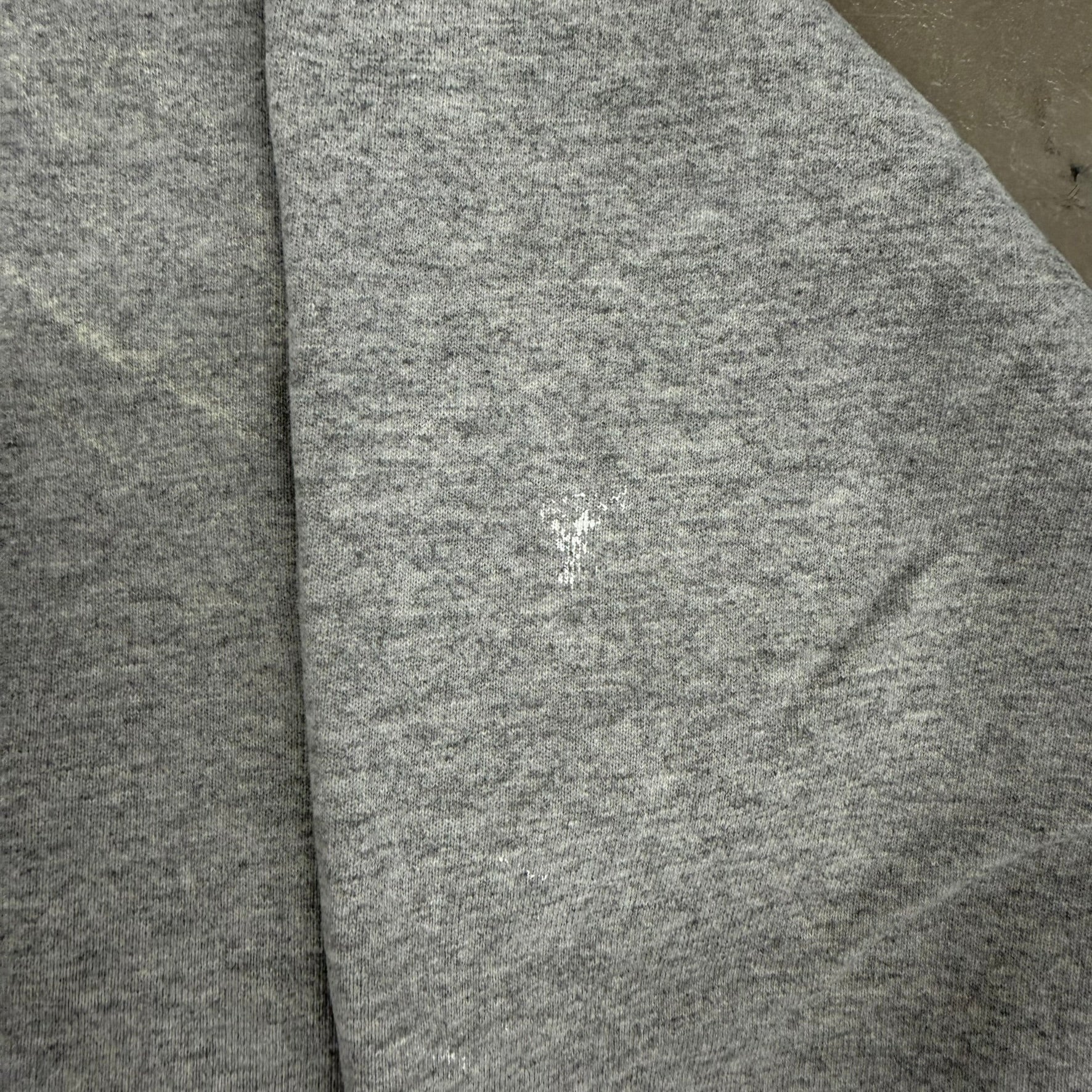 J- Vintage Nike Embroidered Swoosh Made In USA Grey Crewneck - L