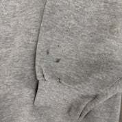 J- Vintage Nike Embroidered Swoosh Made In USA Grey Crewneck - L