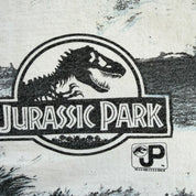 J- Vintage '93 Jurassic Park T-Rex All Over Print Made In USA Single Stitch Tee - XL