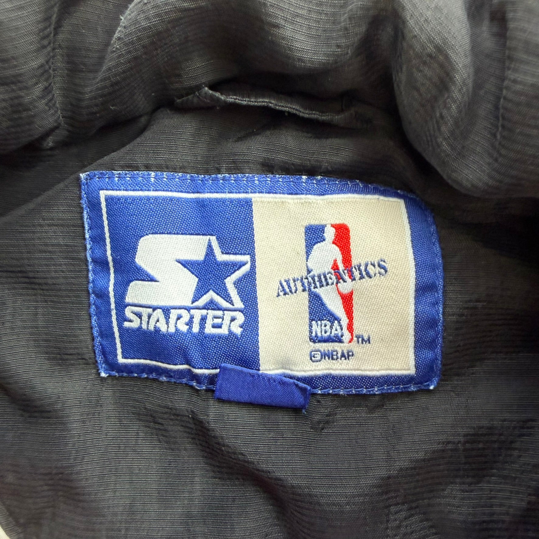 Vintage Chicago Bulls NBA Starter Zip Up Winter Jacket - L