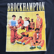 J- Vintage Brock Hampton Picture & Text Tee - L