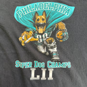 J- Philadelphia Eagles Super Dog Champs 52 NFL Graphic Tee - 2XL
