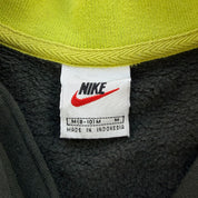 J- Vintage Nike Embroidered Swoosh Quarter Zip Crewneck - M