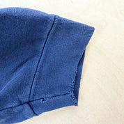 J- Vintage Nike Embroidered Swoosh Made In USA Navy Crewneck - M