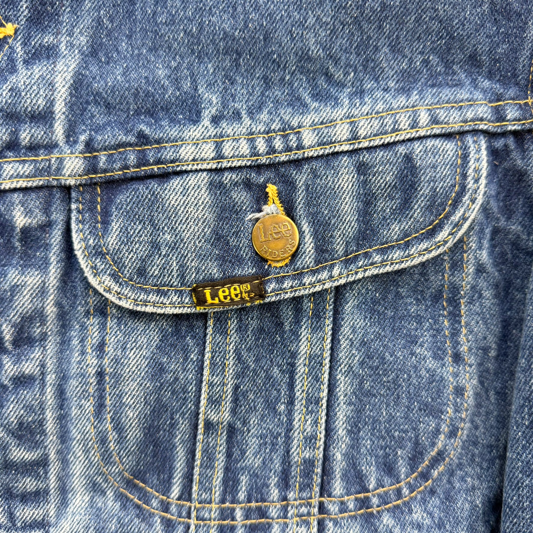 J- Vintage Lee Made In USA Denim Jacket - 44L