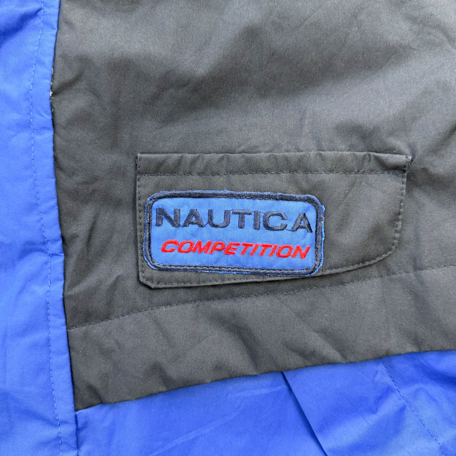 J- Vintage Nautica Competition Zip Up Winter Jacket - M