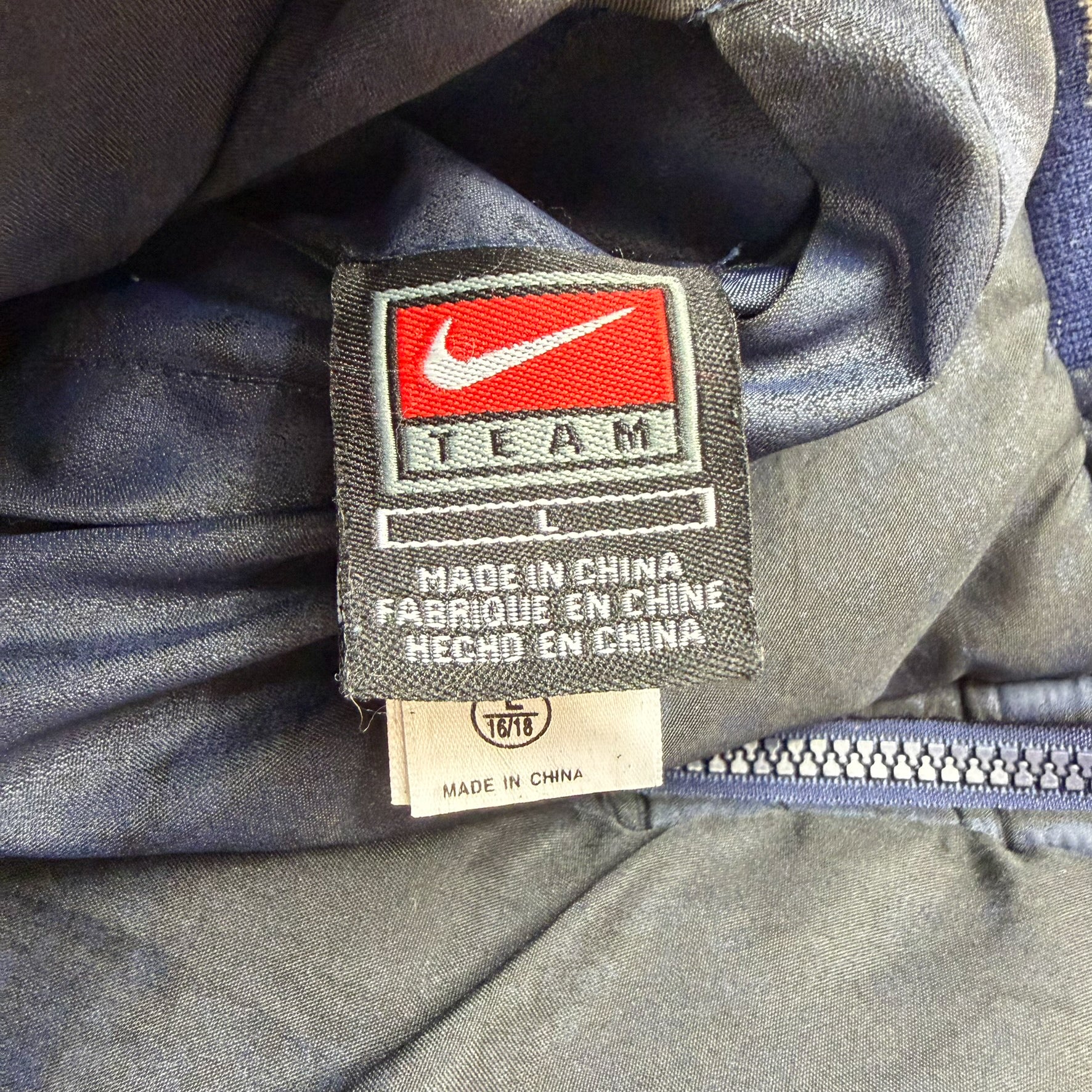 J- Vintage Tennessee Titans NFL Nike Bomber Jacket - L