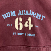 J- Vintage Bum Equipment Flight Squad Academy Hoodie - L