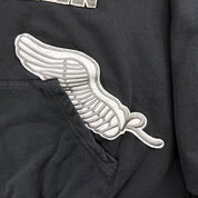 J- Vintage Rocawear Embroidered Chenille Text Hoodie - 2XL