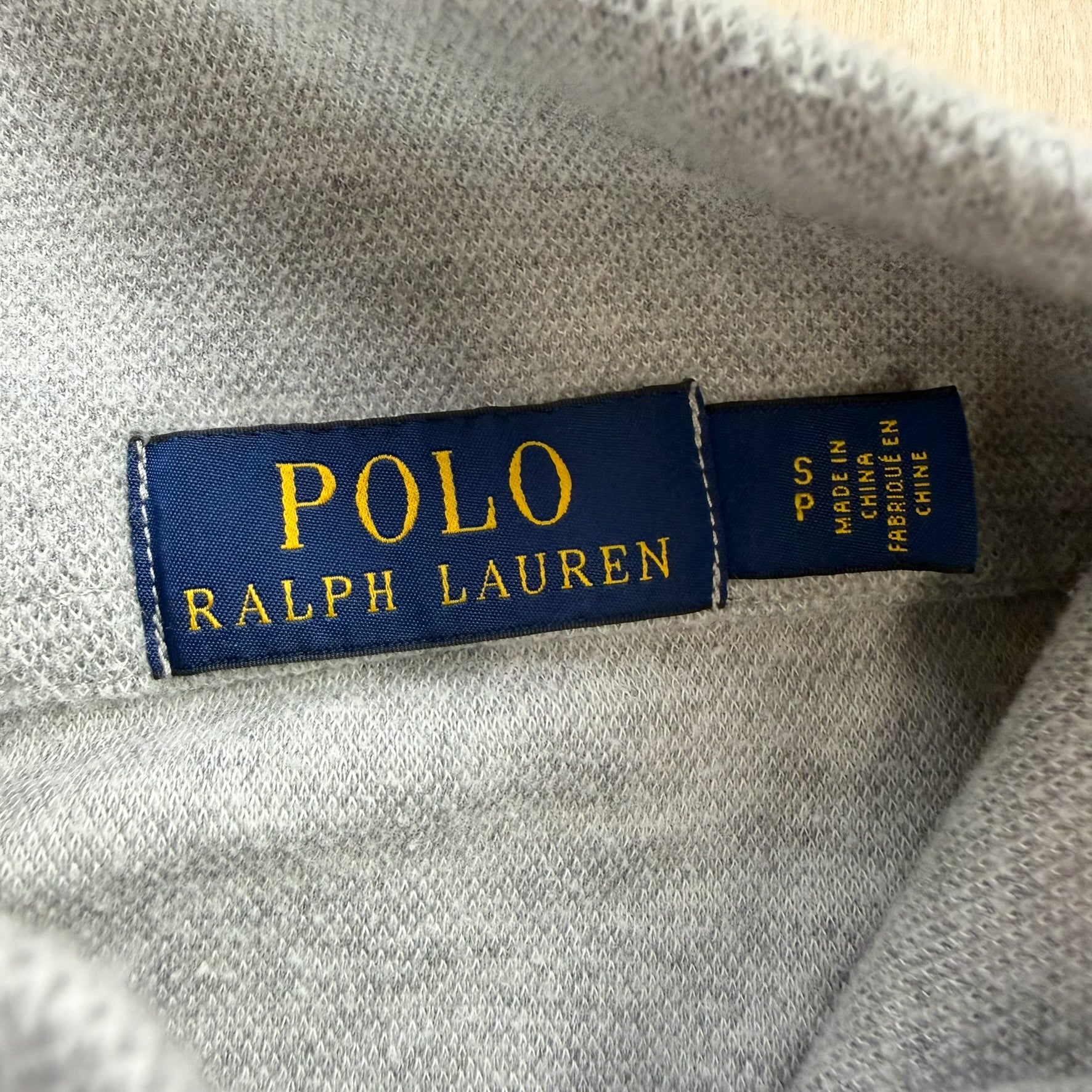 J- Vintage Polo Ralph Lauren Quarter Zip Crewneck - S