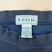 J- Vintage Izod Embroidered Crest Crewneck - L