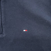 J- Vintage Tommy Hilfiger Quarter Zip Crewneck - L