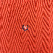 J- Vintage Chaps Polo Ralph Lauren Orange Knit Sweater- M
