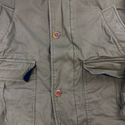 J- Vintage LL Bean Fleece/Quilt Lined Barn Jacket - L