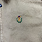 J- Vintage Chaps Ralph Lauren Plaid Lined Zip Up Harrington Jacket - M