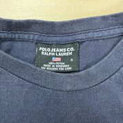 J- Vintage Polo Jeans Ralph Lauren Lobster Shack Tee - S