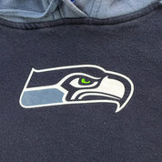 J- Vintage Seattle Seahawks NFL Reebok Logo Hoodie - XL