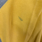 J- Vintage HG Vintage Calgary Embroidered Text Yellow Russell Made In USA Crewneck - 2XL