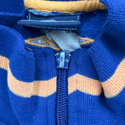 J- Vintage Umbro Embroidered Text & 24 Zip Up Track Jacket - L