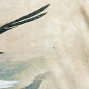 J- Vintage '00 The Mountain Eagle On Tree Branch Acid Wash Graphic Tee -  L