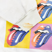 J-  Vintage '89 Rolling Stones Logo Graphic Crewneck - L