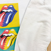 J-  Vintage '89 Rolling Stones Logo Graphic Crewneck - L