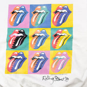 J-  Vintage '89 Rolling Stones Logo Graphic Crewneck - L
