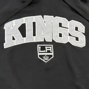 J- Los Angeles Kings NHL Embroidered Text & Logo Hoodie - L