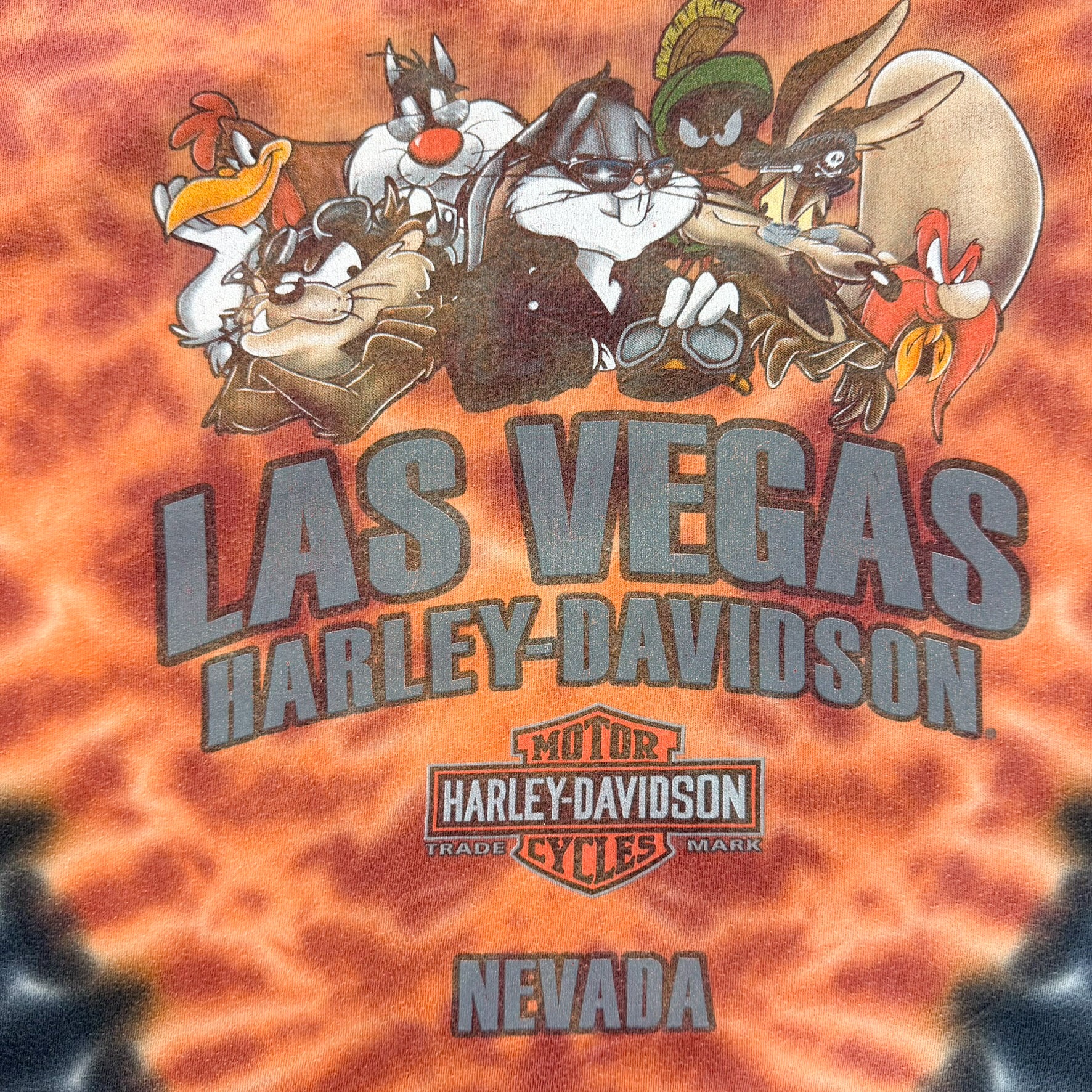 J- '15 Harley Davidson Las Vegas Yosemite Sam Tie Dye Tee - 3XL
