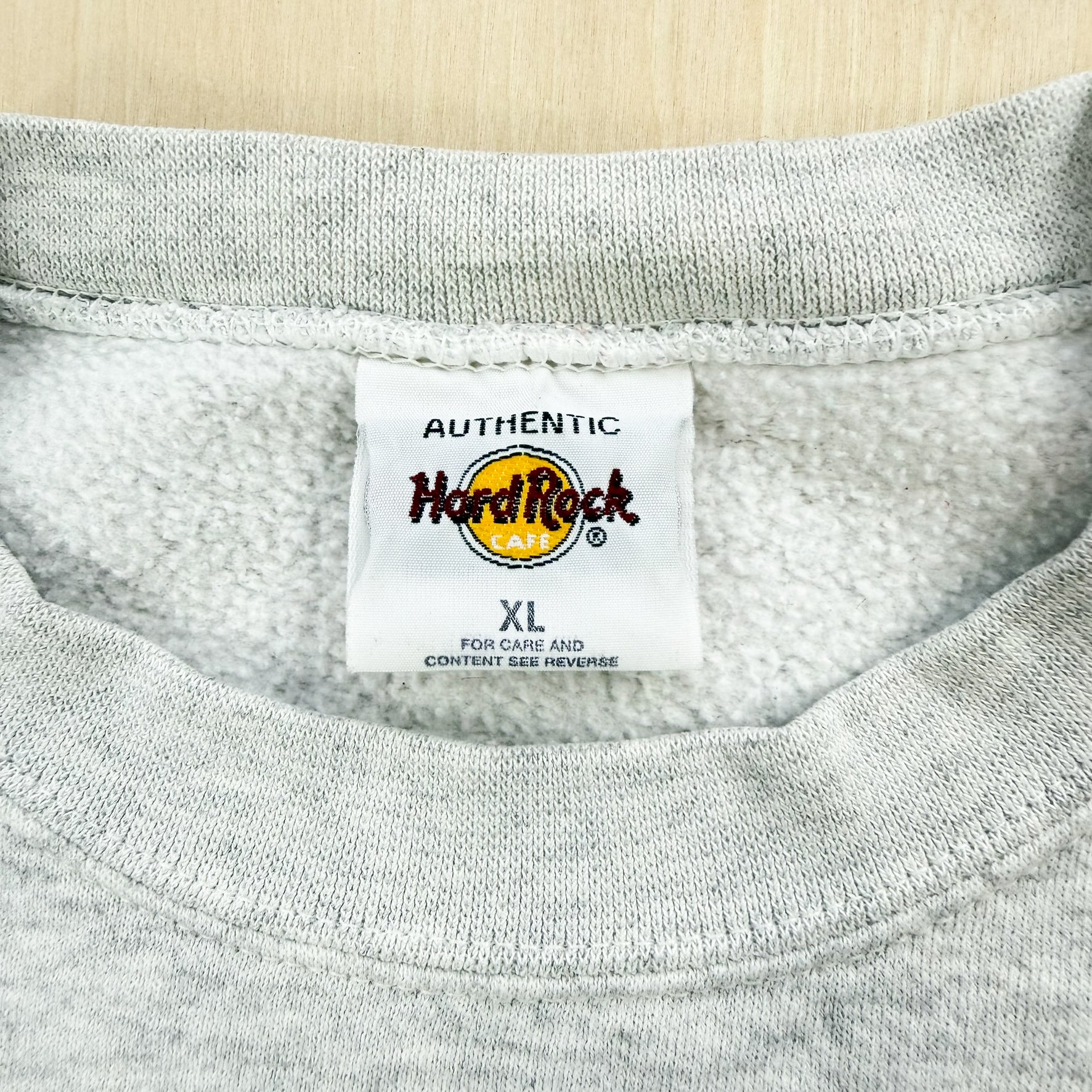 J- Vintage Hard Rock Cafe Niagara Falls Graphic Crewneck - XL