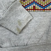 J- Vintage '93 Bison Hunting Graphic Made In USA Crewneck - M