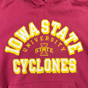 J- Vintage Iowa State University Cyclones Graphic Hoodie  - XL