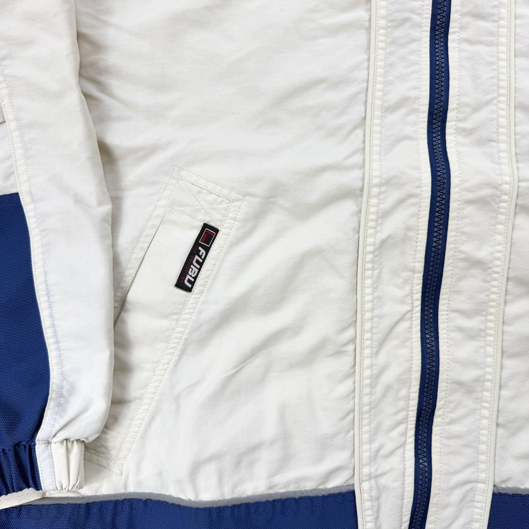 J- Vintage Fubu The Collection Zip Up Winter Jacket - XL