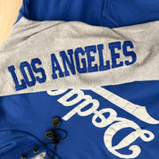 J- Los Angeles Dodgers Jansen 74 MLB Embroidered Hoodie - L