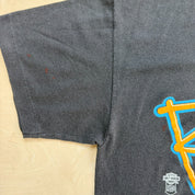 J- Vintage '87 Harley Davidson James Dean Rebel Rider Single Stitch Tee - XL